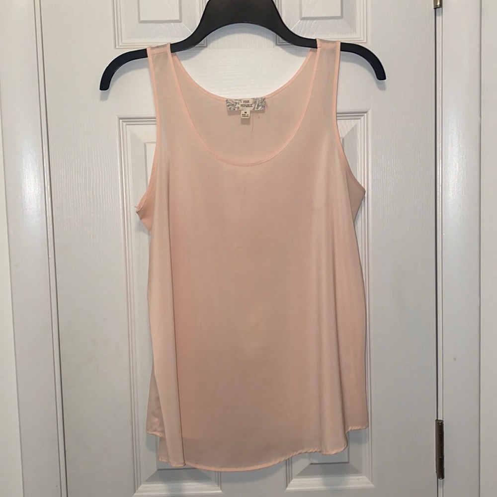 Pink Republic Sheer Tanktop